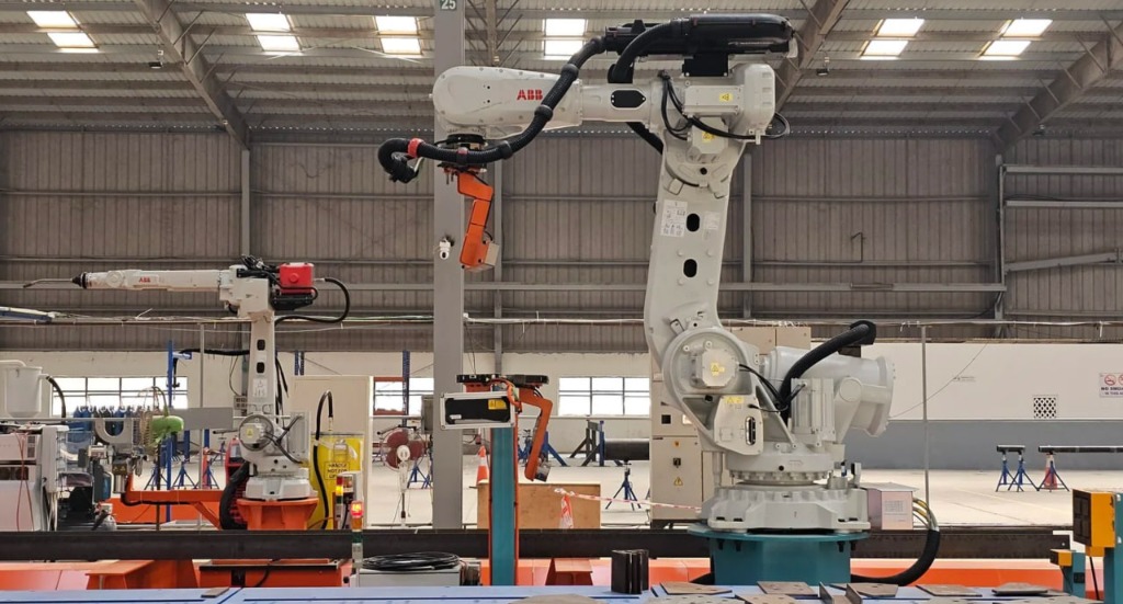 QUANT STEELFAB Robotic Welding Cell